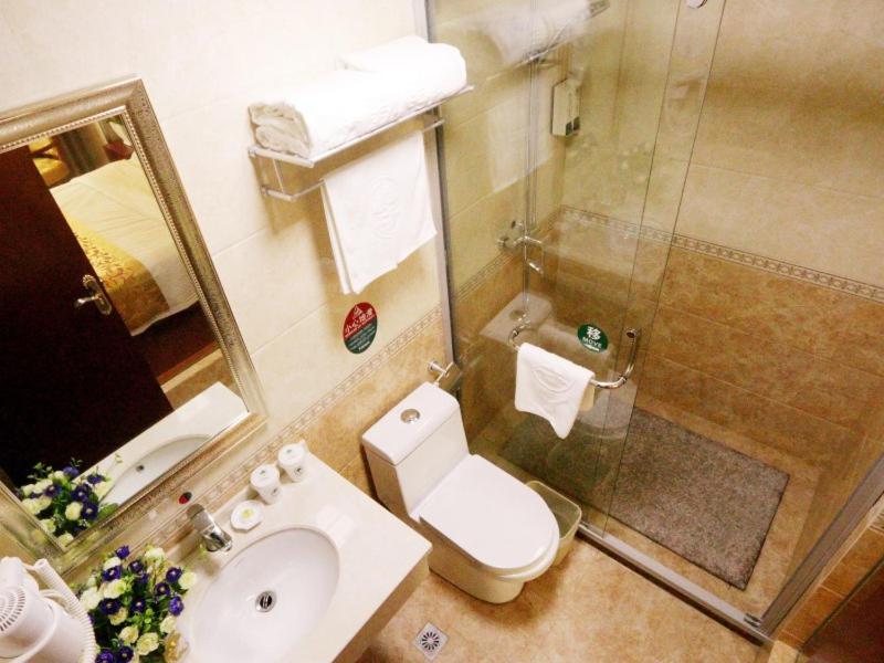 Greentree Inn Zhejiang Jiaxing West Zhongshan Road Vintage Car Building Express Hotel Bagian luar foto
