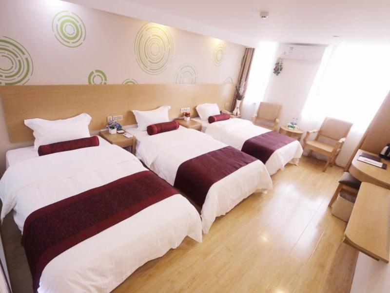 Greentree Inn Zhejiang Jiaxing West Zhongshan Road Vintage Car Building Express Hotel Bagian luar foto