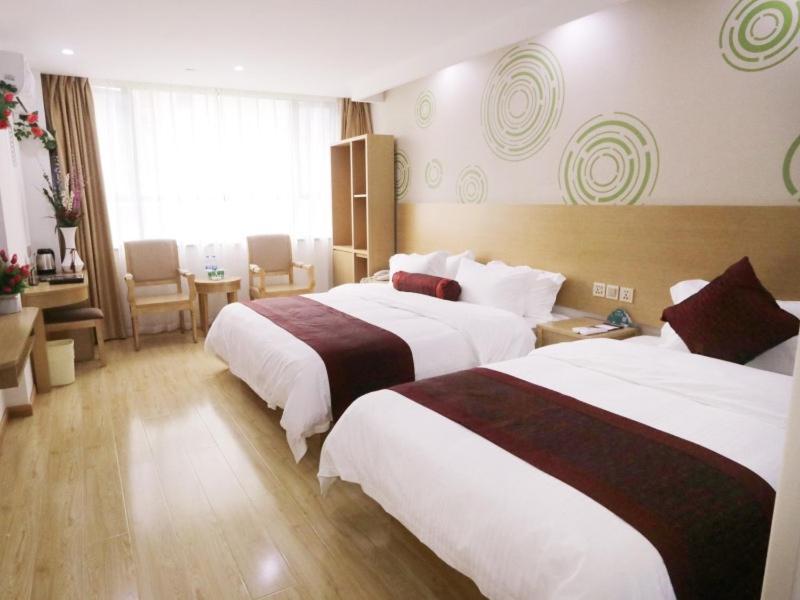 Greentree Inn Zhejiang Jiaxing West Zhongshan Road Vintage Car Building Express Hotel Bagian luar foto